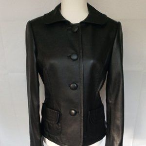 Pendleton Black Leather Jacket Super Soft